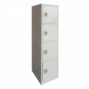 4-Tier Steel Locker Cabinet for Staff Accommodation & Hostels