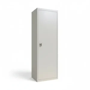 Metal Single-Door Locker with Internal Shelving