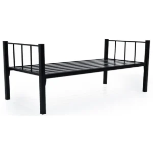 single steel bed