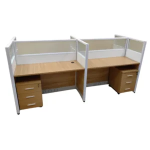 Four-Person Office Workstation