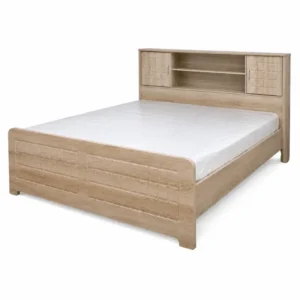 King Size with Storage Headboard Fume