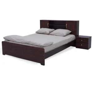 Queen Size Wooden Bed