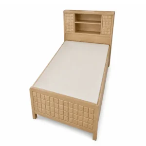 double bed oak